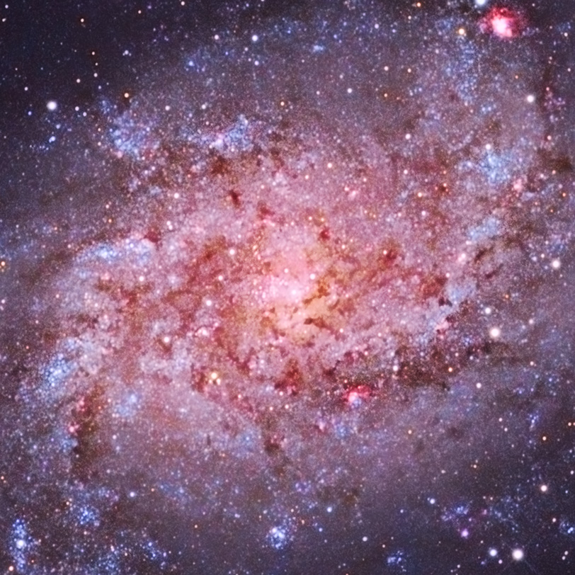 M33 galaxy, click to see it at lower resolution