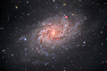 M33 Galaxy in Triangulum