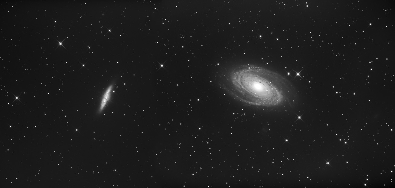 M82 and M81, Galaxies in Ursa Major)