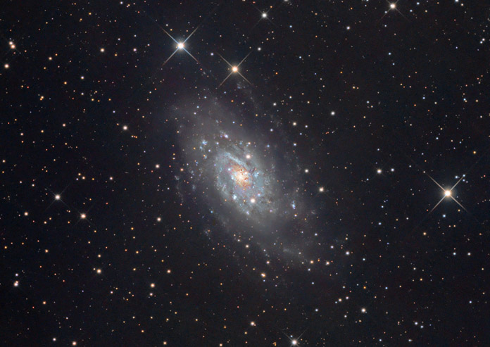 NGC2403, Edge-on Galaxy in Camelopardalis