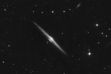 NGC 4565, Edge-on Galaxy in Coma Berenices