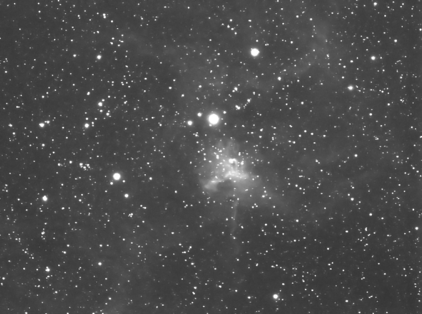 L'amas ouvert IC 417