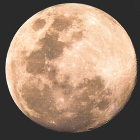 Satellite de la Terre : la Lune