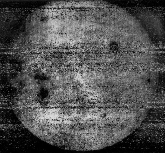 Luna 3 : premire photo de la face cache de la Lune