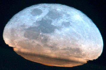 La Pleine Lune vue depuis la station spatiale internationale