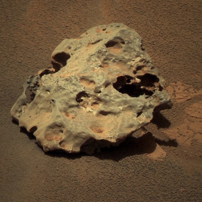 La nouvelle pierre découverte par le robot martien