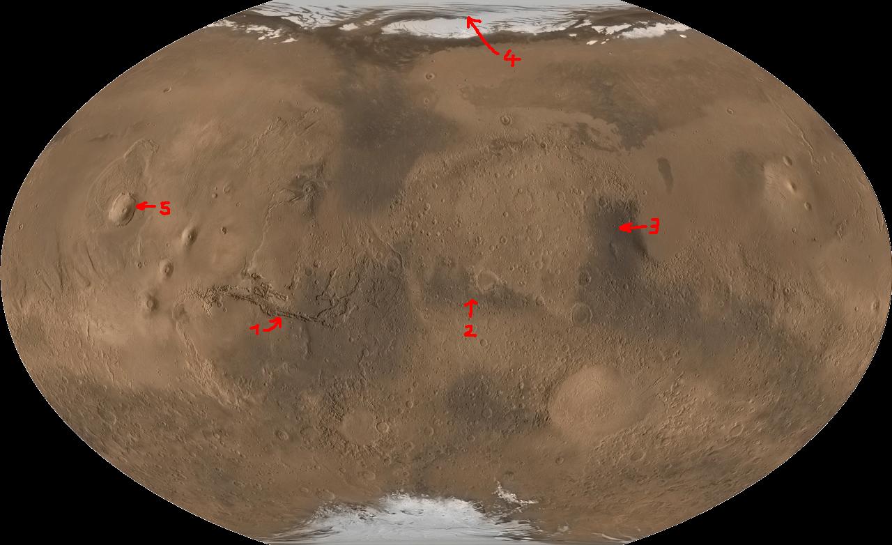Carte de Mars