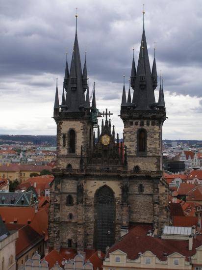 Notre-Dame de Tyn à Prague en République tchèque