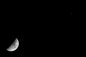 conjonction Jupiter - Lune
