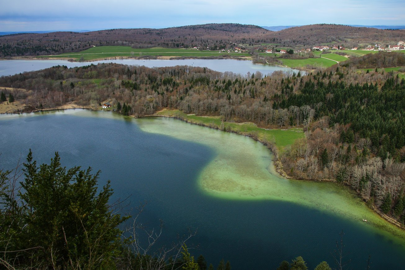Belvedere des quatre lacs - Grand Maclu et Lac d'Ilay