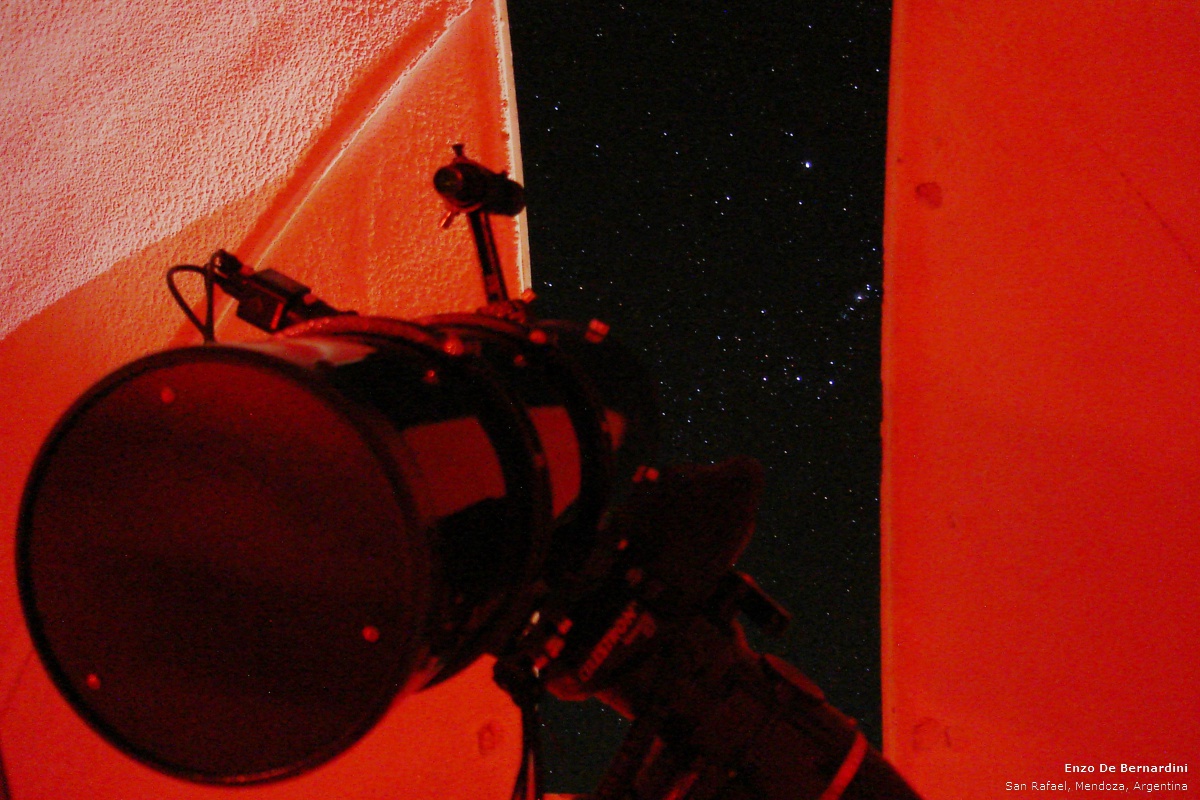 Telescopio y Orion