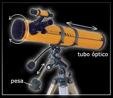 telescopio newtoniano