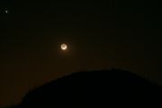 Quadruple rendez-vous : Lune Vénus M45 ISS