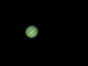 Io passant devant Jupiter par Stéphane, septembre 2012
