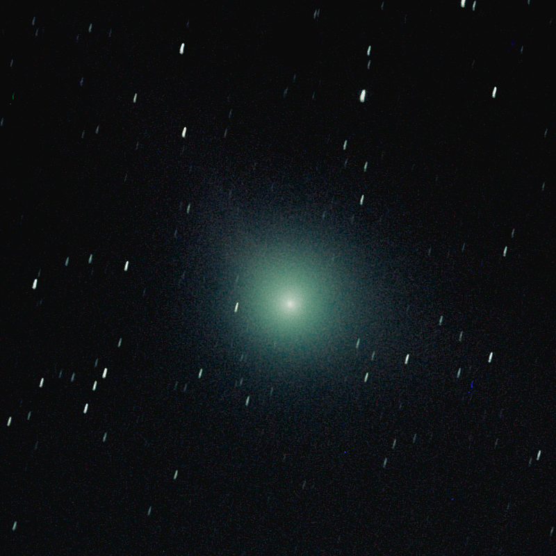 Cometa C/2004 Q2 Maccholz - 20041220 22:51-23:02 1°20'x1°20'