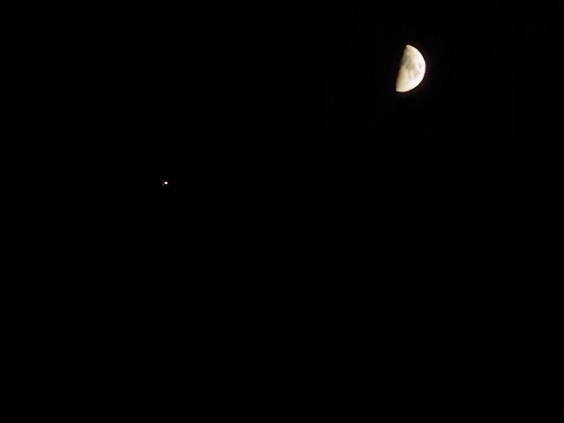Lua e Marte 24-Setembro-2001