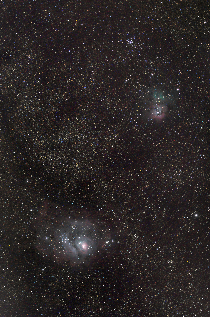 Messier 8, Messier 20 & Messier 21
