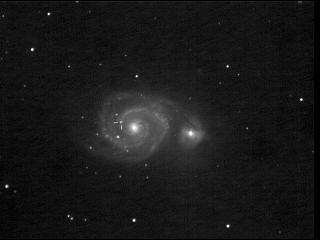 Messier 51 & NGC5195, " Galáxia Remoínho" + supernova 