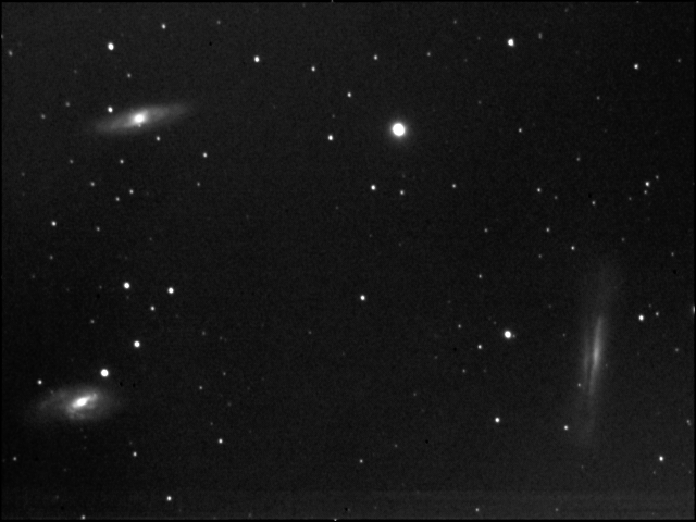 Trio de Leão - Messier 65, Messier 66 e NGC 3628