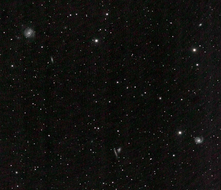 Messier 100 e a Messier 99