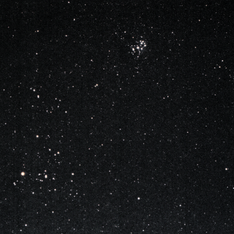 Plêiades (Messier 45) e as Híades (Mel25) em Touro