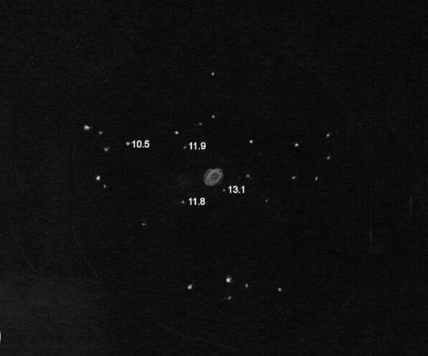 Messier 57 em Lira