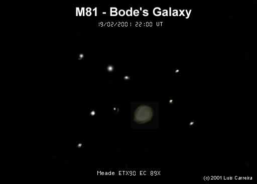 NGC 3031 - 09h 55m 33.5s +69° 04´ 00" M6.9 26.0'x14.0' Sb