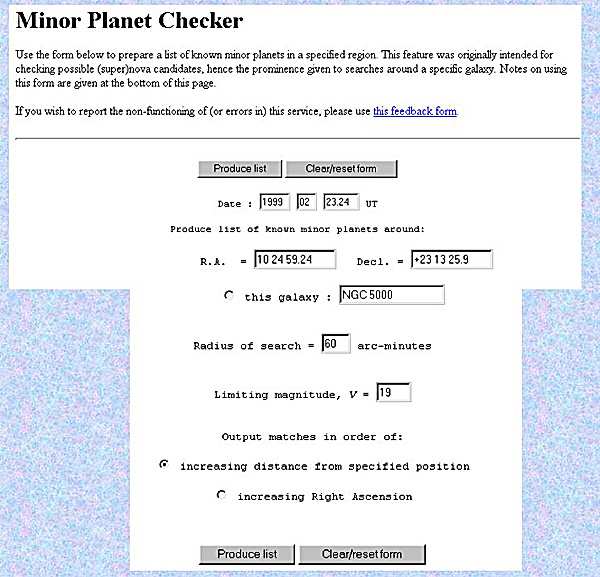 Image écran du site MPC Checker