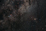 Antares y Vía Láctea