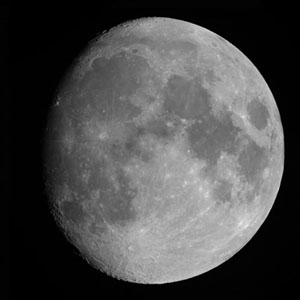 De Maan op 15 oktober 2005