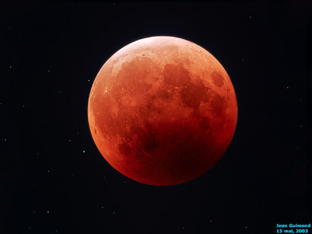 Lunar eclipse may 2003