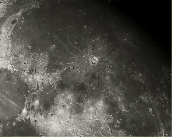 Moon, Montes Carpatus & Copernicus (16-01-2011)