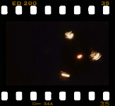 La photographie de l'OVNI de Petit-Rechain prise en 1990 par Patrick Marchal.
