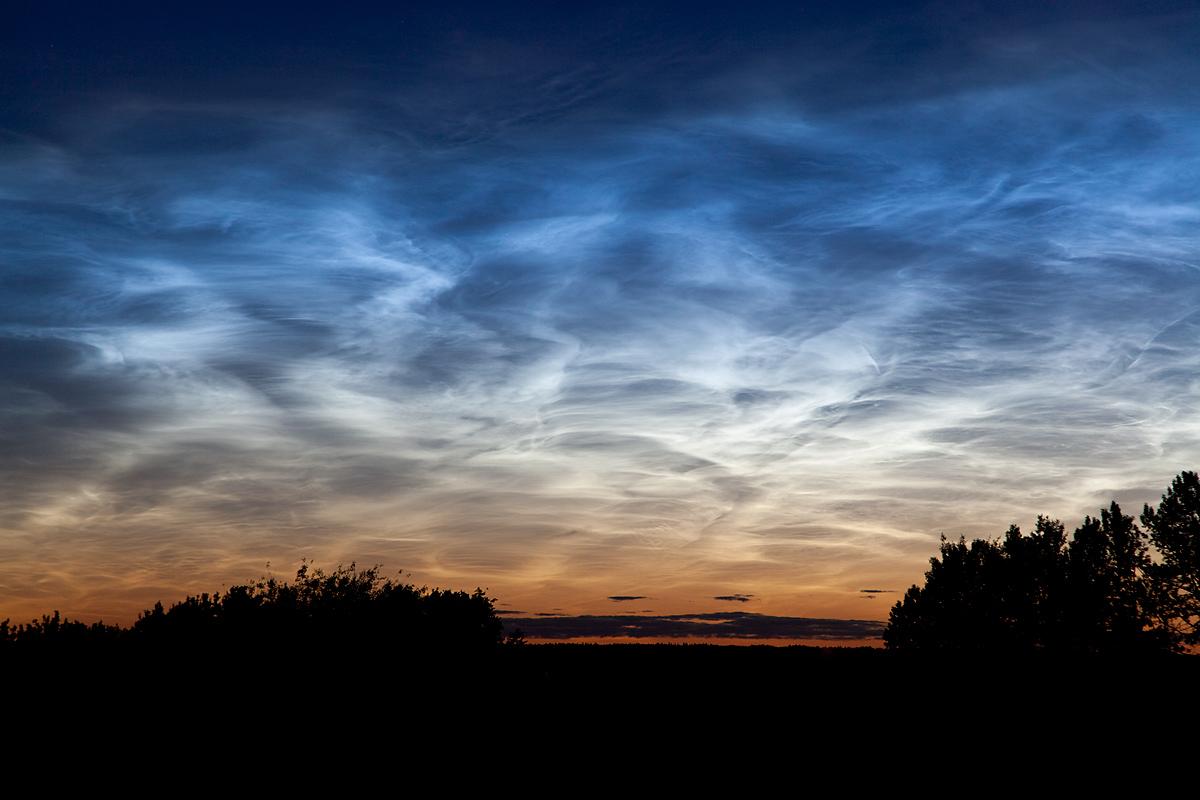 Phénomène météo extraordinaire : les nuages noctulescents