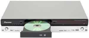 Le lecteur/graveur de DVD Pioneer DVR 550 HXS (600 ).