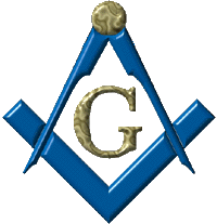 Symbole maçonnique, le G symbolisant soit Dieu (God) soit la Géométrie.