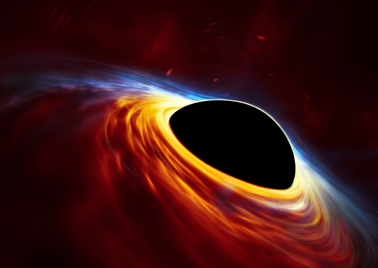 Il existe probablement autant de trous noirs supermassifs que de galaxies,  c'est-à-dire des milliards
