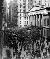 The crash of Wallstreet in 1929.