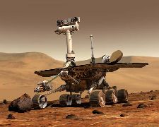 Mars rover Opportunity.