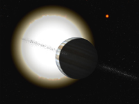 F7 star 1.6 Rs with 1 exoplanet of 4.1J at 0.05 AU.