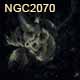 dessin nebuleuse la tarentule NGC2070