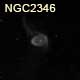 dessin nebuleuse planétaire NGC2346