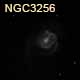 dessin galaxie NGC3256