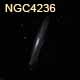 dessin galaxie NGC4236
