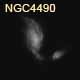 dessin galaxie NGC4490
