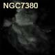 dessin nebuleuse NGC 7380