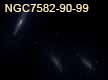 dessin galaxie NGC7582