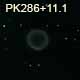 dessin nebuleuse planetaire PK286+11,1
