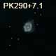dessin nebuleuse planetaire PK290+7,1