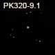 dessin nebuleuse planetaire PK320-9.1